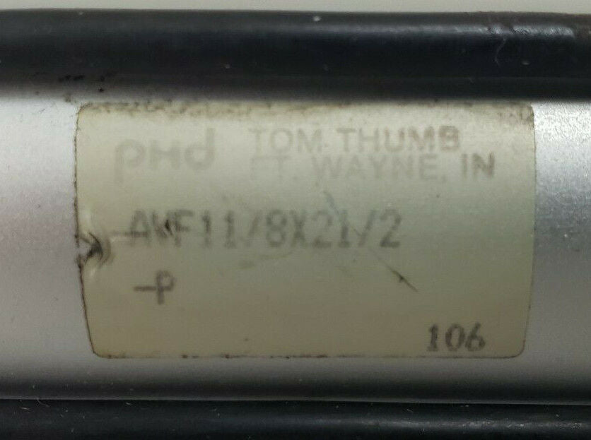 PHD AVF11/8X21/2-P PNEUMATIC CYLINDER AVF118X212P
