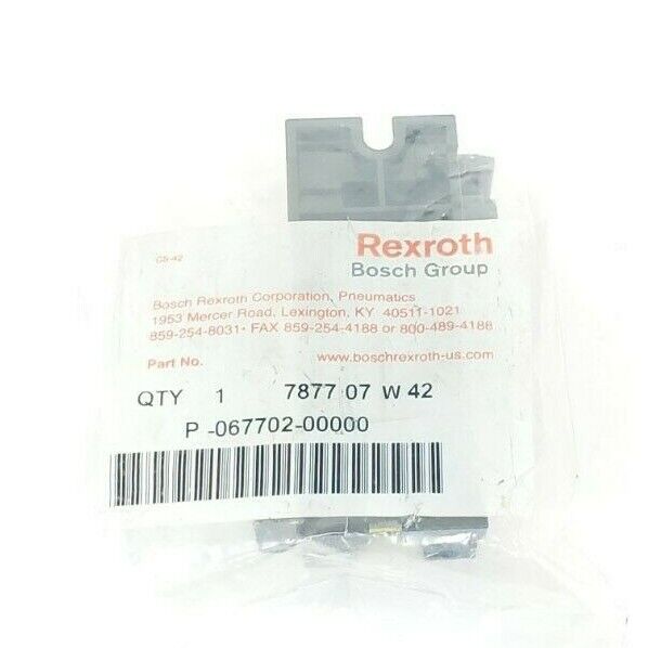 NEW REXROTH BOSCH P-067702-00000 MANIFOLD VALVE 7877 07 W 42, 787707W42