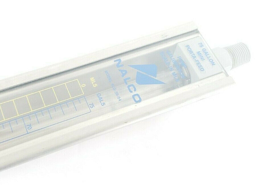 NALCO MODEL LG-36-04 75 GALLON MINI PORTA-FEED GAUGE, 0-75GALS, 0-60MLS, LG3604