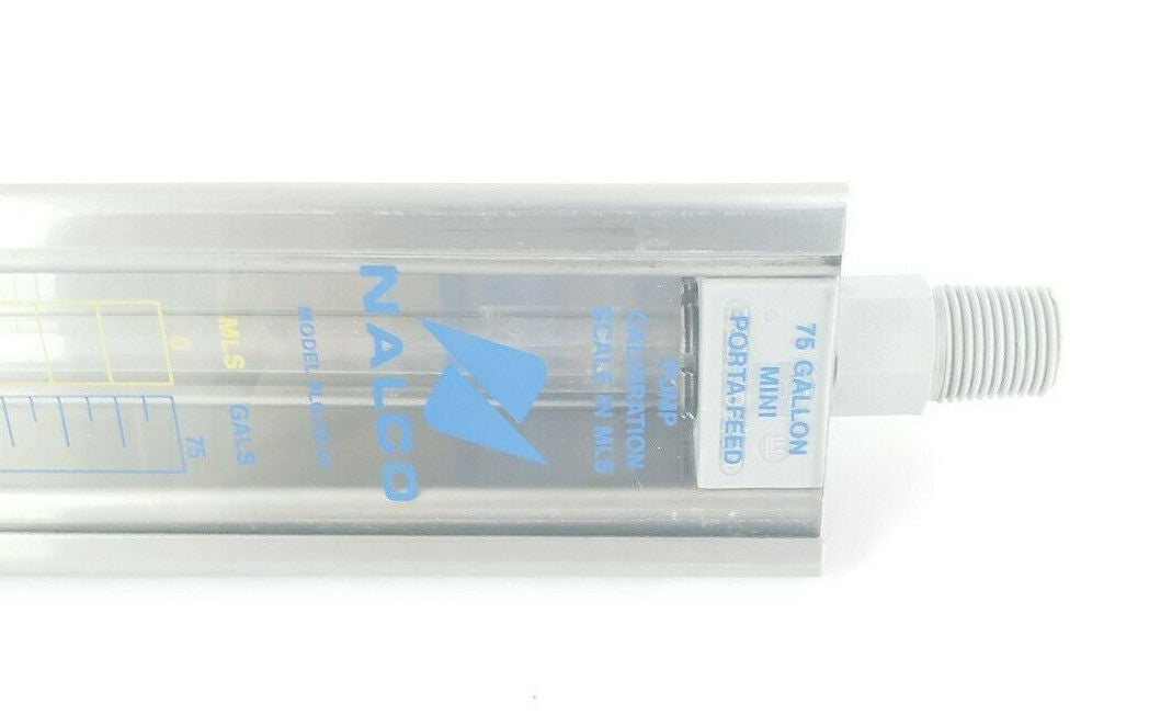 NALCO MODEL LG-36-04 75 GALLON MINI PORTA-FEED GAUGE, 0-75GALS, 0-60MLS, LG3604