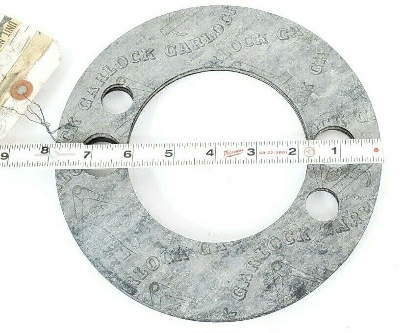 LOT OF 5 LAPP / GARLOCK W35363 COMPRESSION HEAD GASKETS, 8" OD X 4.5" ID, 702