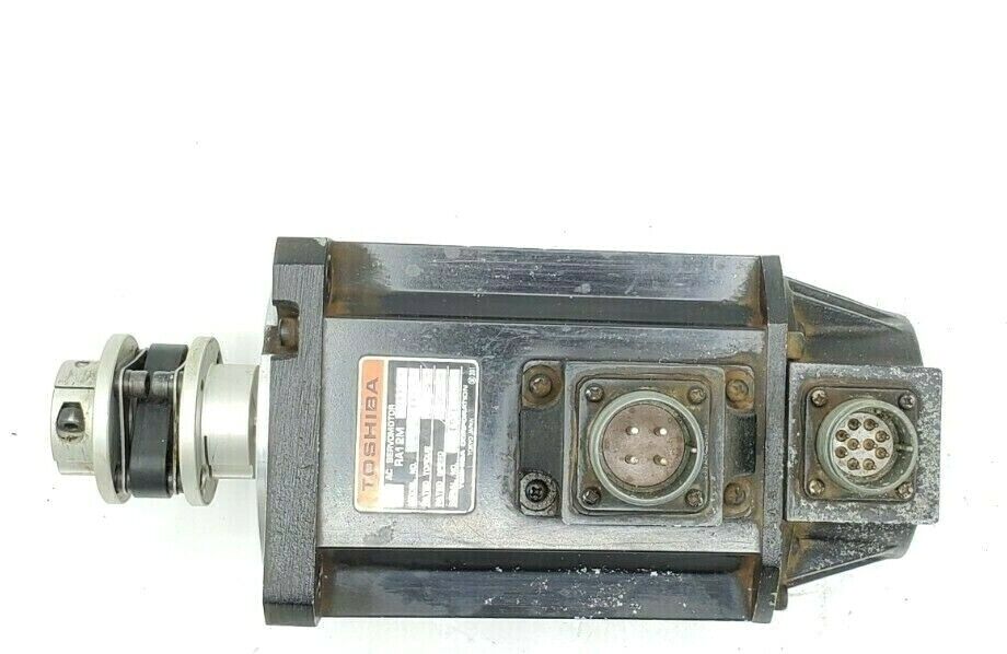 TOSHIBA 12M2-1000R AC SERVOMOTOR RA12M 1000W 32.5KG-CM 3000RPM 12M21000R