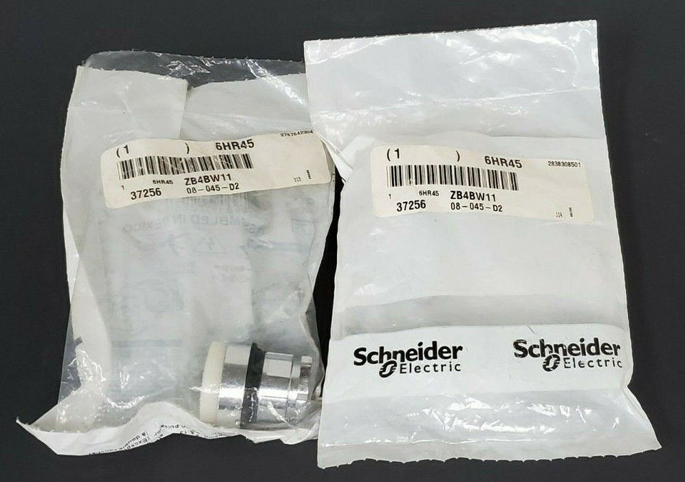 LOT OF 2 NEW TELEMECANIQUE ZB4BW11 PUSH BUTTONS 37256