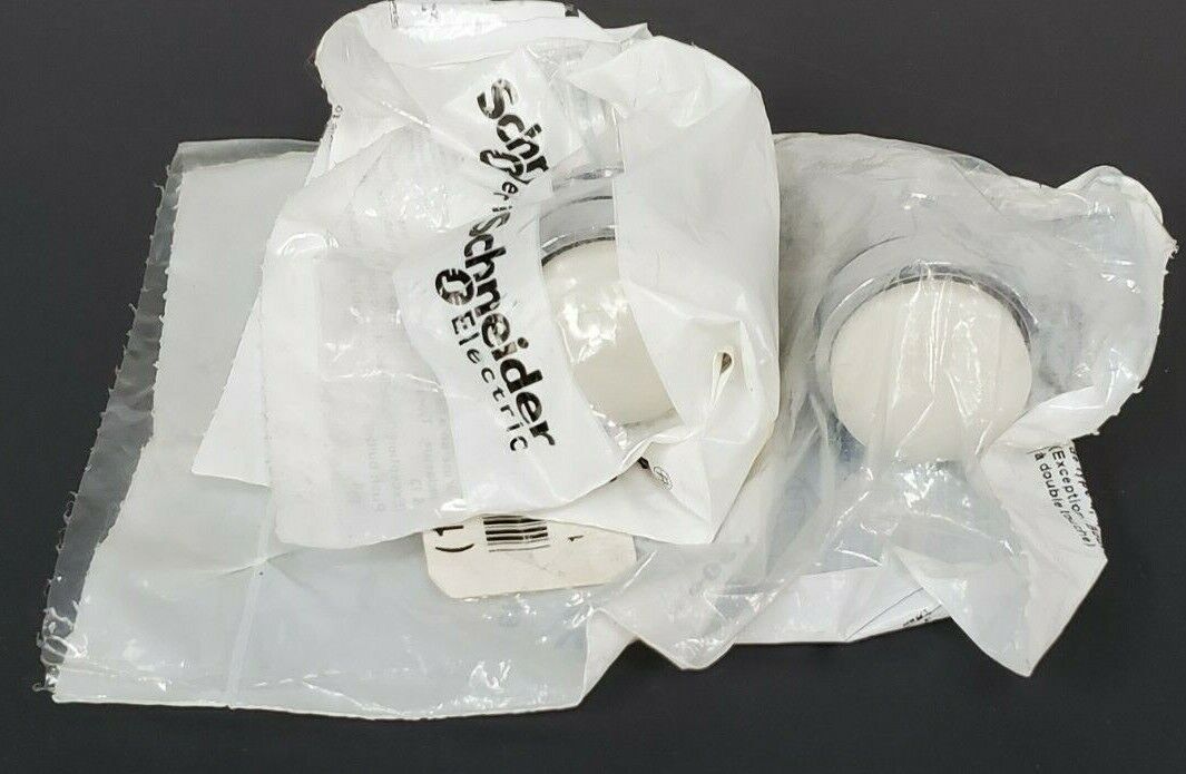 LOT OF 2 NEW TELEMECANIQUE ZB4BW11 PUSH BUTTONS 37256