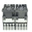 LOT OF 2 GENERAL ELECTRIC RL4RA031T AUX. CONTROL RELAYS MOD. 1, RL4R 1E, LB1AJ