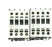 LOT OF 2 GENERAL ELECTRIC RL4RA031T AUX. CONTROL RELAYS MOD. 1, RL4R 1E, LB1AJ