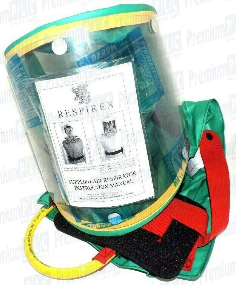 RESPIREX SIMPLAIR SIMH056 SUPPLIED AIR RESPIRATOR NIOSH HOOD ASIMH056