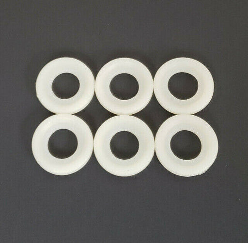 LOT OF 6 NEW DSI PROCESS SYSTEMS 0-42MP-X MINI CLAMP SILICONE GASKETS, 1/2"