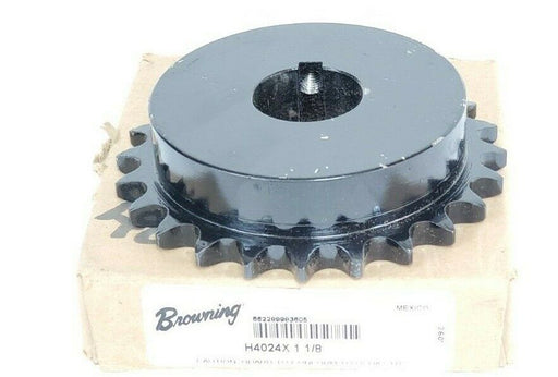 NIB BROWNING H4024X 1 1/8 SPROCKET STEEL W/ HARDENED TEETH H4024X118