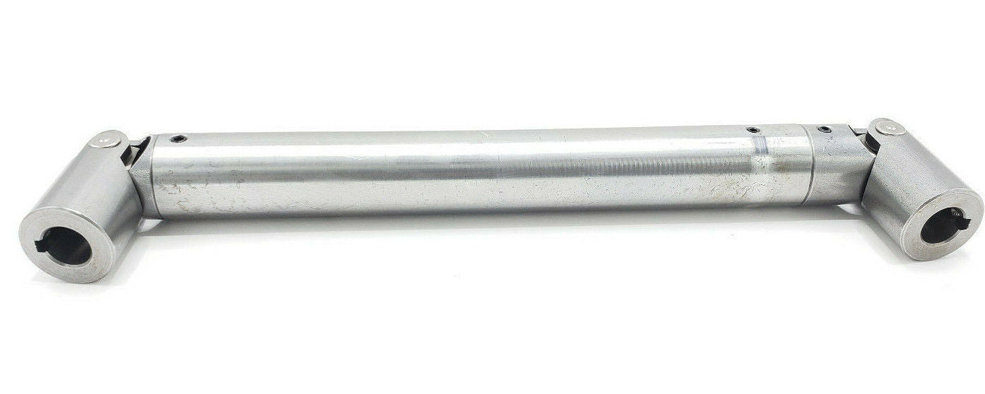 NEW GENERIC 50.10.10 PIN ROLLER U-JOINT COUPLING SHAFT 27524, 501010, 15" LENGTH