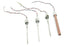 LOT OF 4 THERMO ELECTRIC THERMOCOUPLES / TEMPERATURE PROBE SENSORS