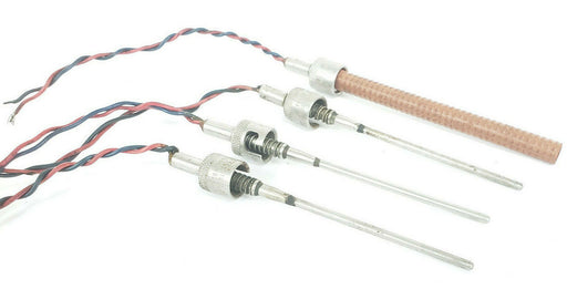 LOT OF 4 THERMO ELECTRIC THERMOCOUPLES / TEMPERATURE PROBE SENSORS