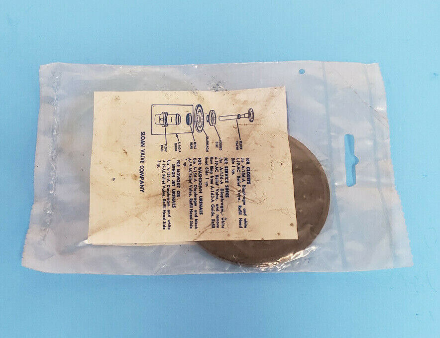 NEW SLOAN A-156-A DIAPHRAGM FOR ROYAL & REGAL A156A