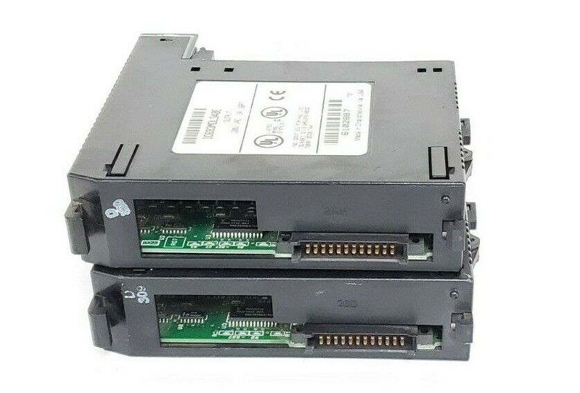LOT OF 2 GE FANUC IC693MDL340E OUTPUT MODULES 120VAC .5A 16PT