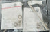LOT OF 4 NEW EFECTOR E21081 SYSTEM COMPONENT SHAFT MOUNTING RODS