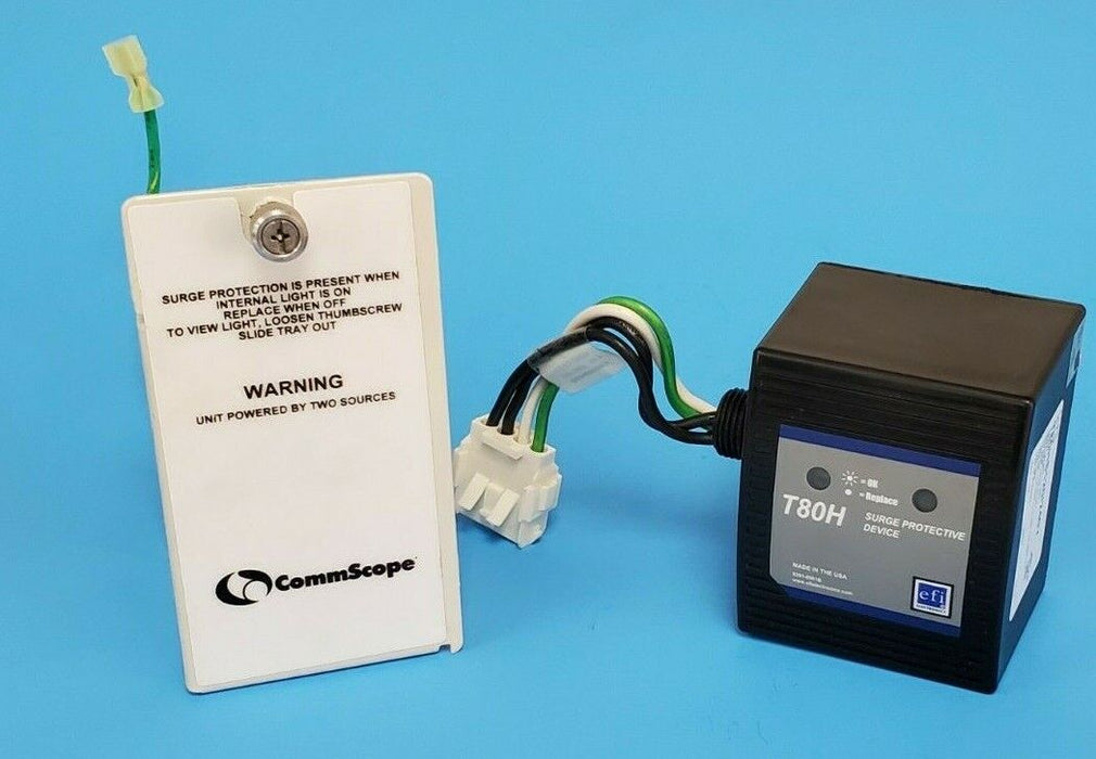 EFI ELECTRONICS COMMSCOPE T80HS120/240Y SURGE PROTECTIVE DEVICE 120/240V T80H