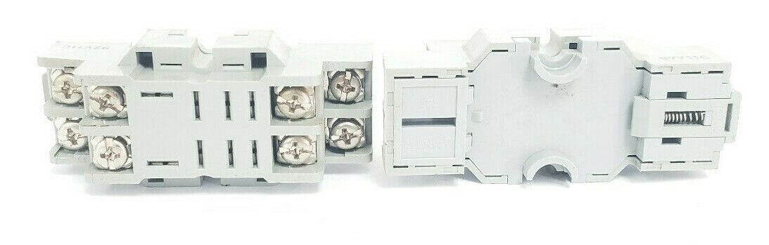 LOT OF 10 SQUARE D 8501NR42 RELAY SOCKETS 10AMP 300V
