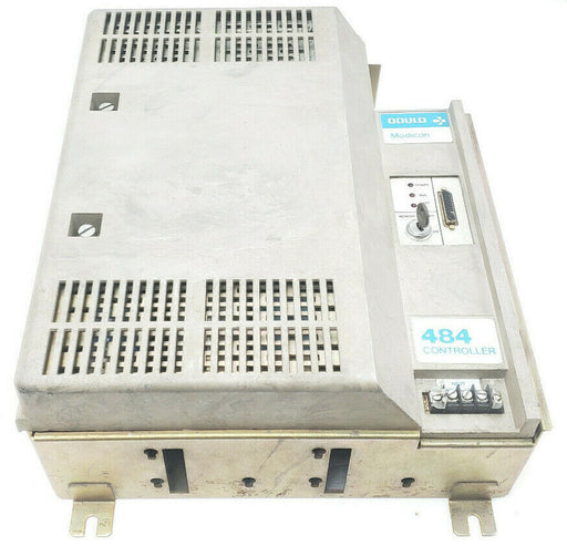 MODICON 484 CONTROLLER AS-C484-165 AS-P484-600 POWER SUPPLY, AS-C484-015 CHASSIS