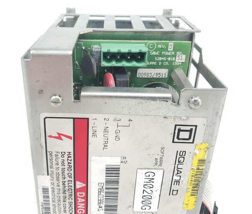 SQUARE D 52045-062-50 WELD CONTROL MODULE GM0200G W/ EQ5300 52045-034-50 MEMPACK