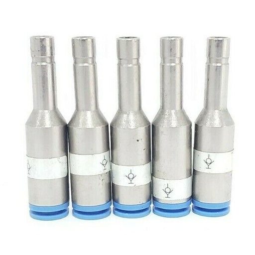 LOT OF 5 NEW SMC KCJ08-99 KC SELF SEAL FITTINGS KCB27, 8MM (5/16")