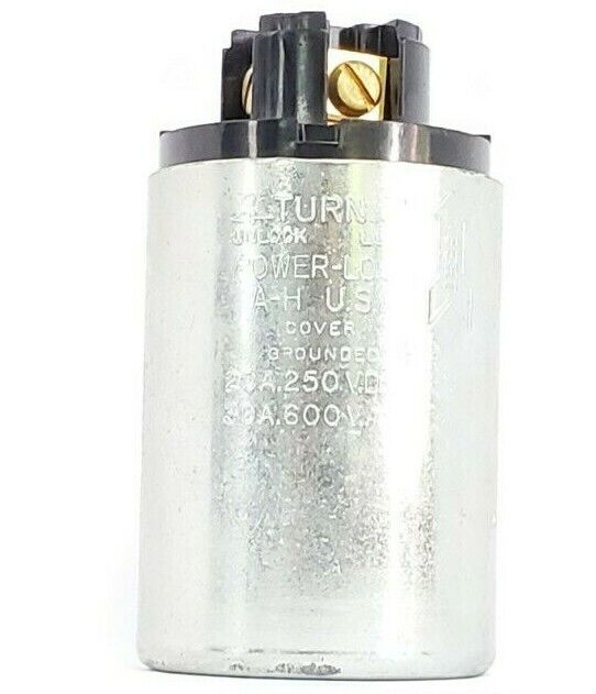 ARROW-HART A-H POWER-LOCK RECEPTACLE 20A 250VDC / 30A 300VAC