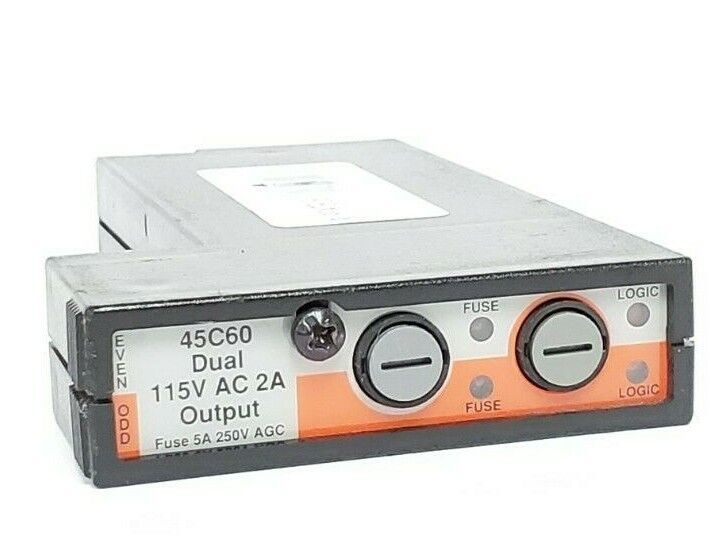 RELIANCE ELECTRIC 57659-A PROGRAMMABLE CONTROLLER OUTPUT MODULE 45C60