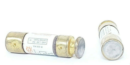 LOT OF 2 NEW BRUSH ECNR10 CLASS RK5 TIME DELAY FUSES 250V