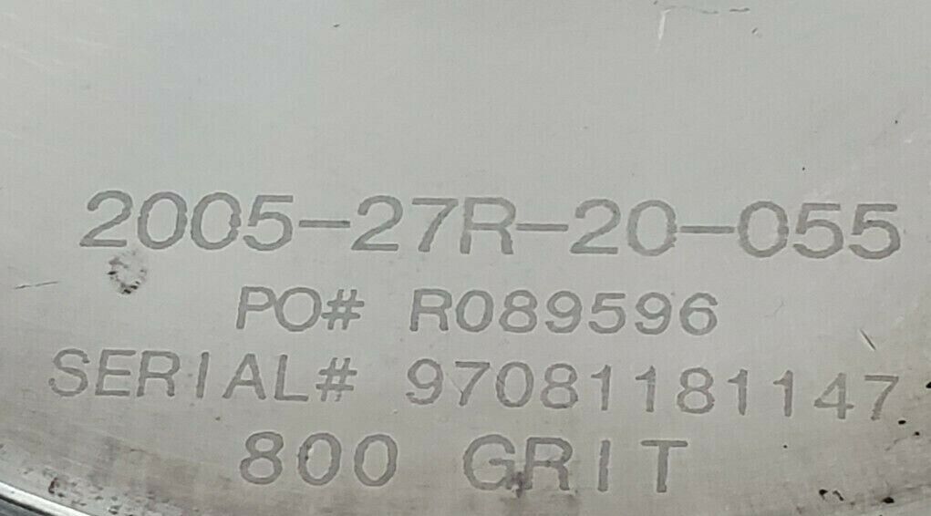 DIAMOTEC 2005-27R-20-055 WHEEL 27 11941B R089596 27R-20 800 GRIT