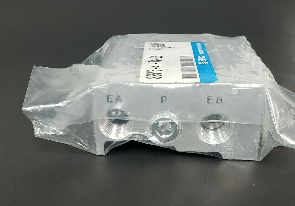 NEW SMC SS5Y-41-04-C8 BAR STOCK MANIFOLD SS5Y4104C8