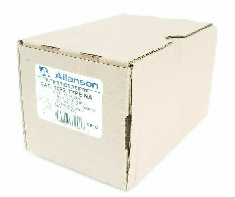 CASE OF 6 NIB ALLANSON 1092-NA IGNITION TRANSFORMERS 120/6000V 1092NA