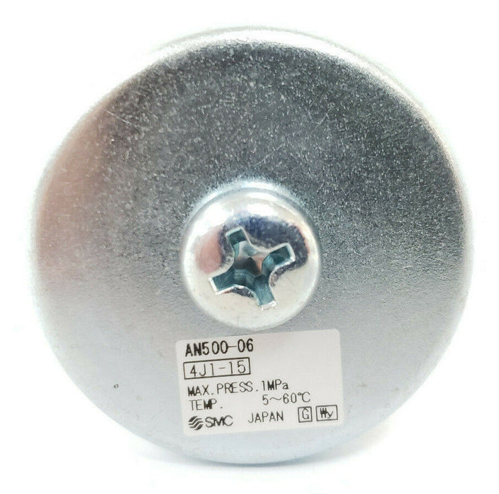 LOT OF 5 NEW SMC AN500-06 AN SILENCERS AN 3/4INCH STANDARD (PT)