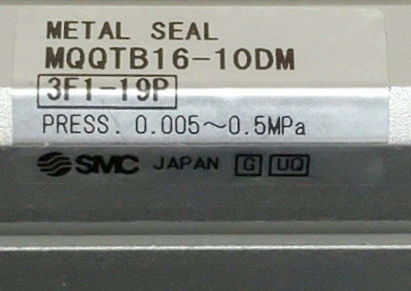 NEW SMC MQQTB16-10DM CYLINDER METAL SEAL LOW FRICTION MQQTB1610DM