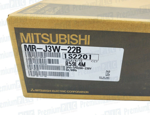 NEW MITSUBISHI MR-J3W-22B SERVO AMPLIFIER MRJ3W22B 3PH+1PH 200-230V 50/60HZ