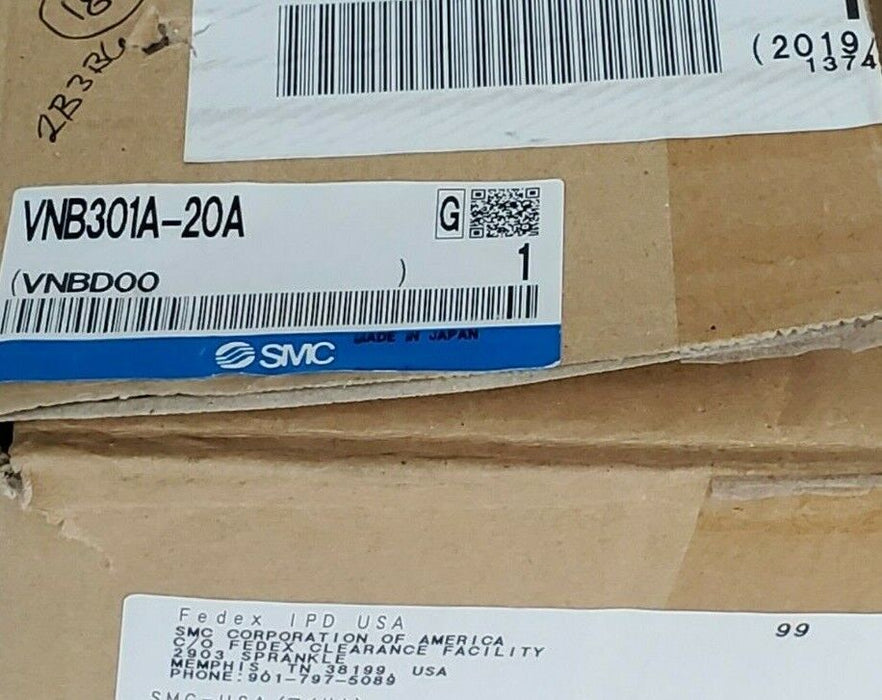 LOT OF 10 NIB SMC VNB301A-20A PNEUMATIC PROCESS VALVES 1N1-18 VNBD00 VNB301A20A