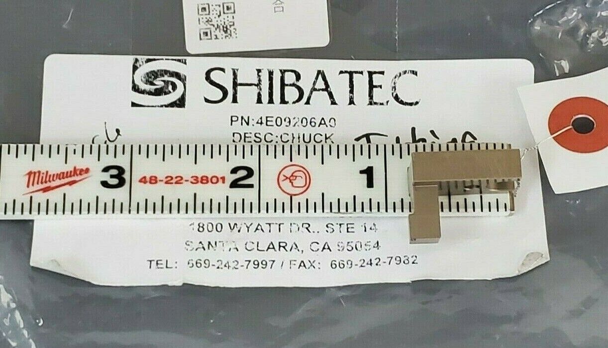 NEW SHIBAURA SHIBATECH 4E09206A0 CHUCK
