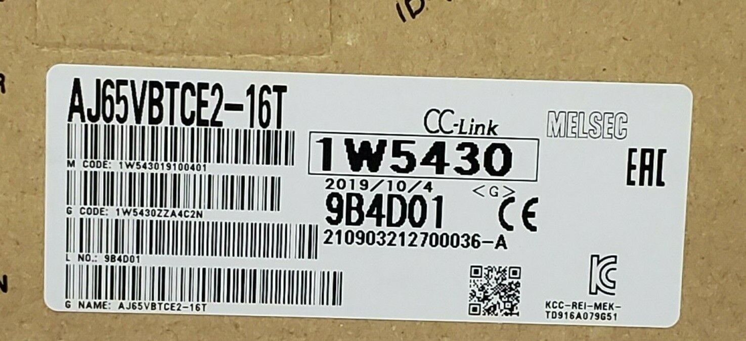 NIB MITSUBISHI ELECTRIC AJ65VBTCE2-16T MELSEC CC-LINK AJ65VBTCE216T, 24VDC