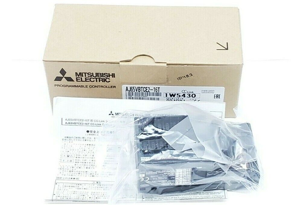 NIB MITSUBISHI ELECTRIC AJ65VBTCE2-16T MELSEC CC-LINK AJ65VBTCE216T, 24VDC
