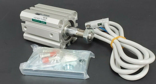 NEW CKD SSD2-L-25D-25-N-FA COMPACT CYLINDER W/ SSD2-FA-25 / T2YV SSD2L25D25NFA