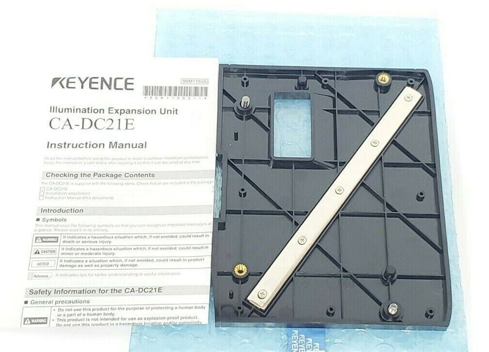 NEW KEYENCE CA-DC21E ILLUMINATION EXPANSION UNIT 12-24VDC 3-6.5A CADC21E