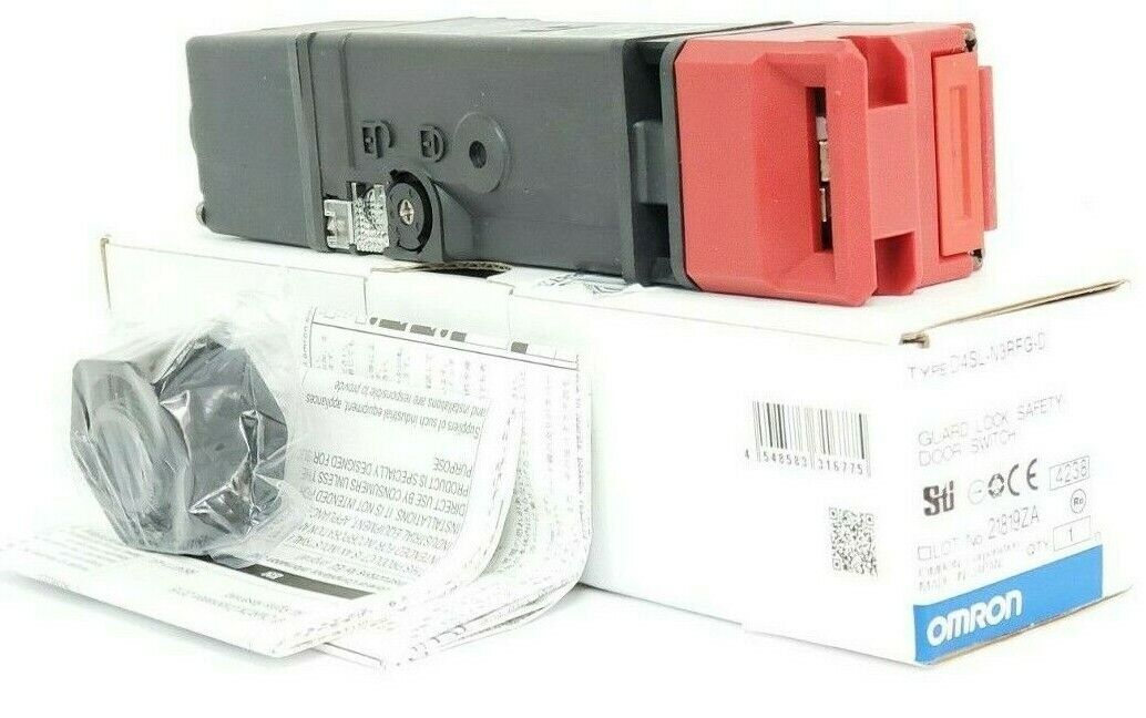 NEW OMRON D4SL-N3RFG-D GAURD LOCK SAFETY DOOR SWITCH D4SLN3RFGD