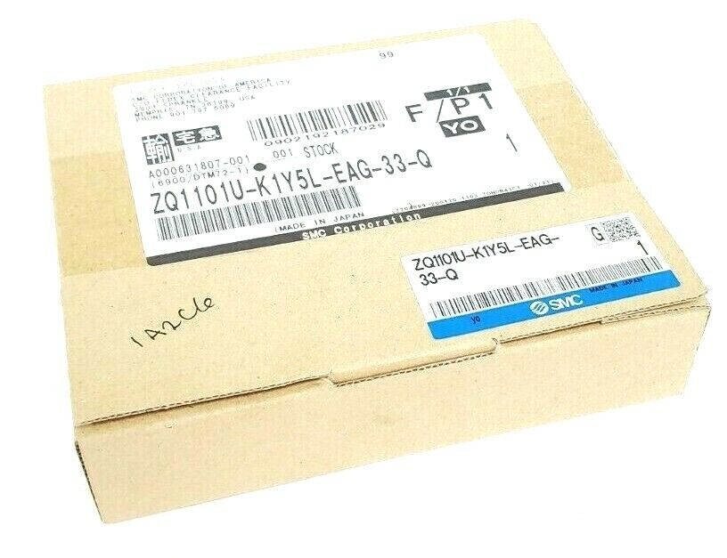 NIB SMC ZQ1101U-K1Y5L-EAG-33-Q VACUUM EJECTOR ZQ1101UK1Y5LEAG33Q