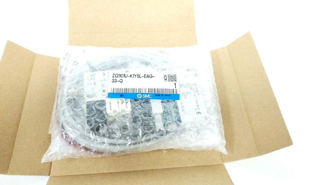 NIB SMC ZQ1101U-K1Y5L-EAG-33-Q VACUUM EJECTOR ZQ1101UK1Y5LEAG33Q