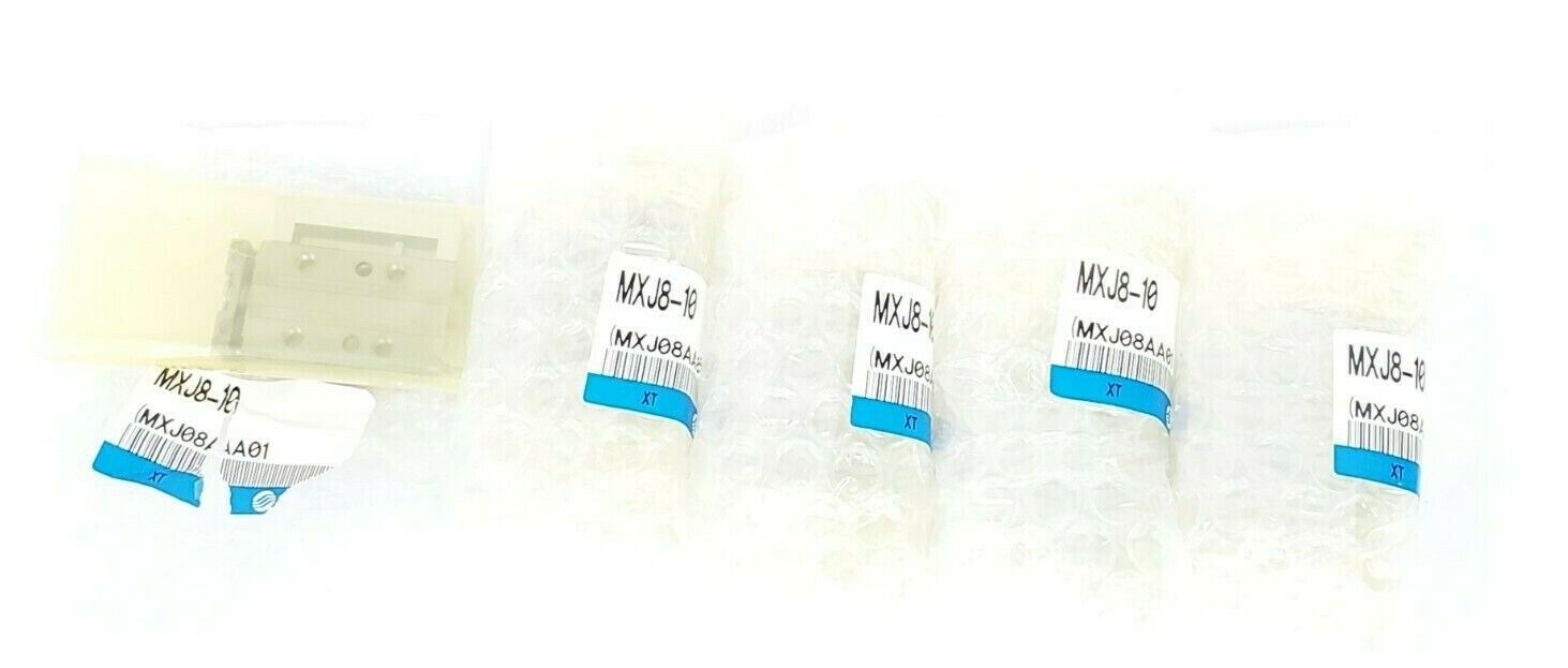 NEW SMC MXJ8-10 PRECISION AIR SLIDE TABLE CYLINDERS MXJ810