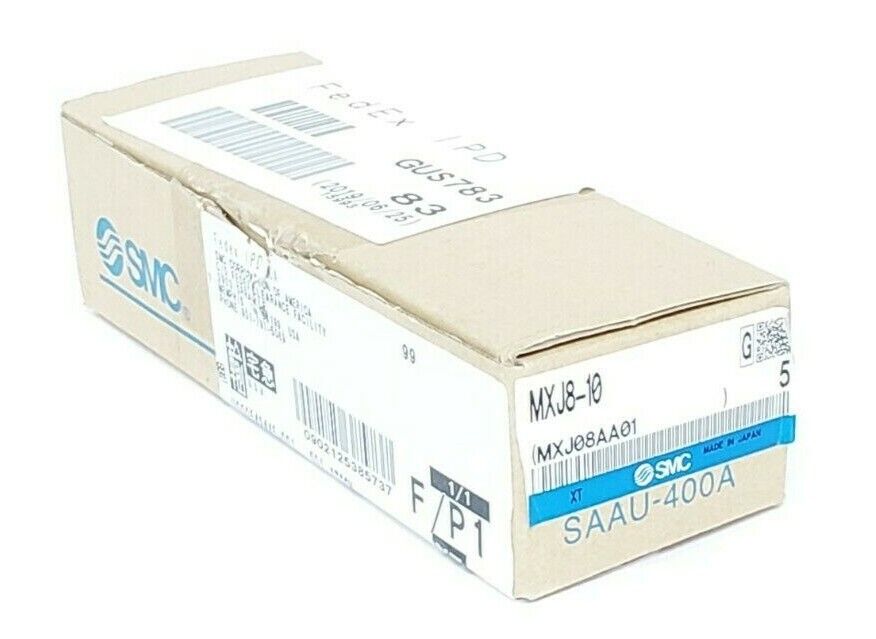 NEW SMC MXJ8-10 PRECISION AIR SLIDE TABLE CYLINDERS MXJ810