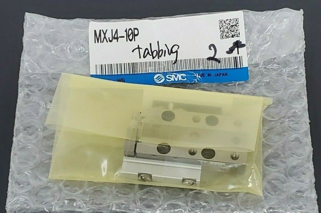 NEW SMC MXJ4-10P PRECISION AIR SLIDE TABLE CYLINDER MXJ410P