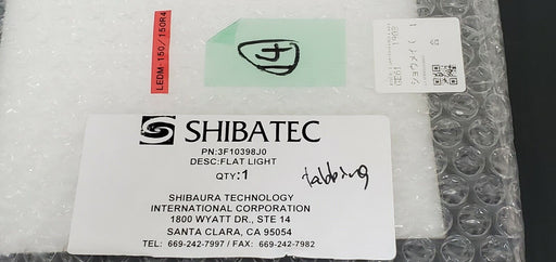 NEW CORRECT / SHIBATEC 3F10398J0 FLAT LIGHT LEDM-150/150R4