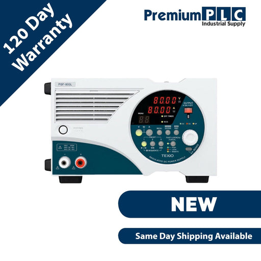 NEW TEXIO PSF-800L PSF-L SERIES REGULATED DC POWER SUPPLY 80V 80A 800W PSF800L