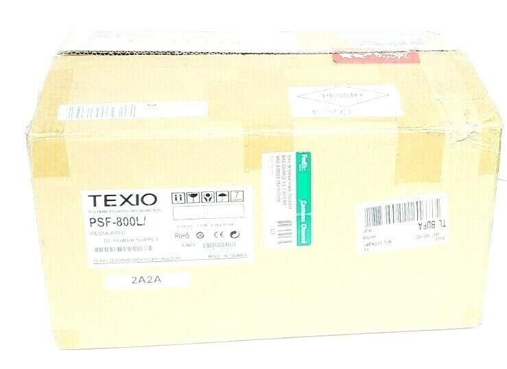NEW TEXIO PSF-800L PSF-L SERIES REGULATED DC POWER SUPPLY 80V 80A 800W PSF800L