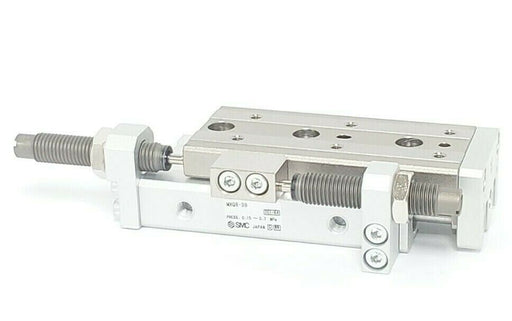 NEW SMC MXQ8-30B CYLINDER TABLE SLIDE SHOCK ABSORB MXQ830B