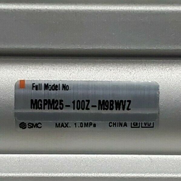 NEW SMC MGPM25-100Z-M9BWVZ COMPACT GUIDE CYLINDER MAX. 1.0MPa
